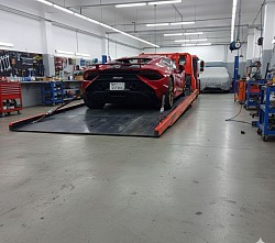 صورة سطحه هيدروليك نزول كامل تحمل سيارة فارها في شمال الرياض تقدير سيارات